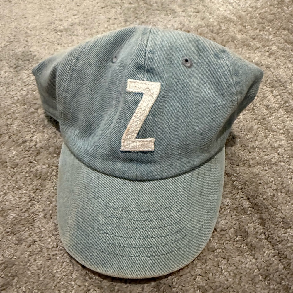 Kids Blue Denim Cap